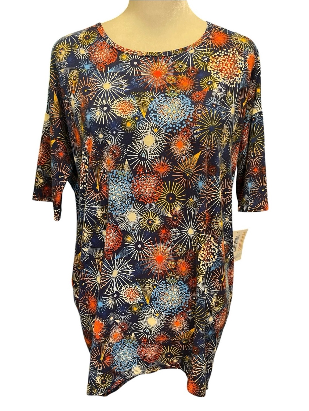 LuLaRoe Irma Fireworks Tunic